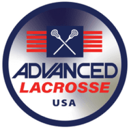 A logo of advanced lacrosse usa