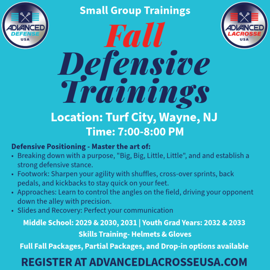 A flyer for defensive training classes in the fall.